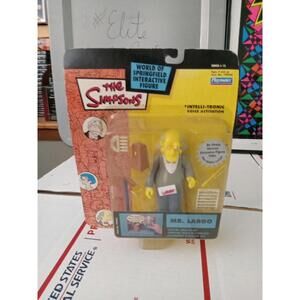 The Simpsons MR LARGO World of Springfield Playmates Factory Sealed